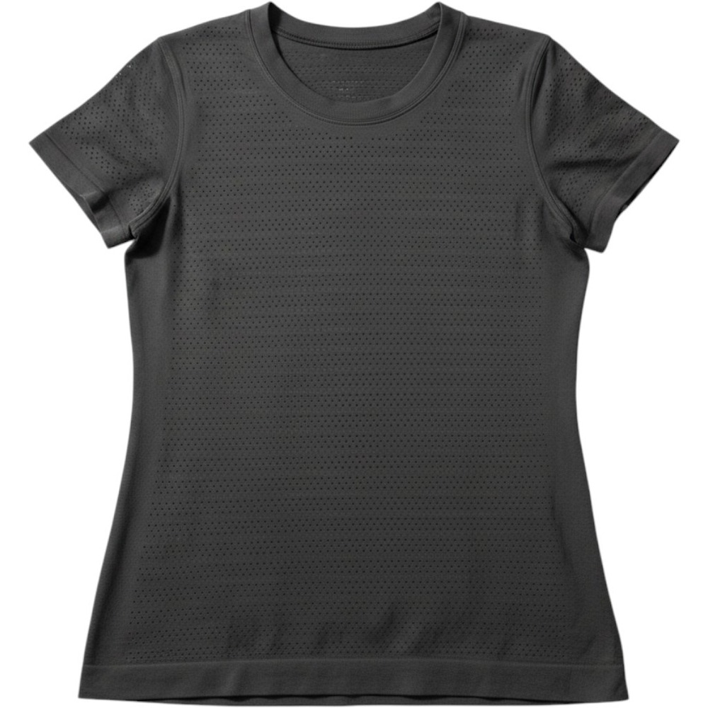 Lululemon Swiftly Tech‎ Short Sleeve 2.0 Shirt Dark Grey Mesh Athletic Top